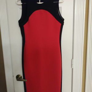 Spense Black/red classy dress